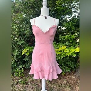 NWT- Hello Molly- Ruffle Layer Mini Dress